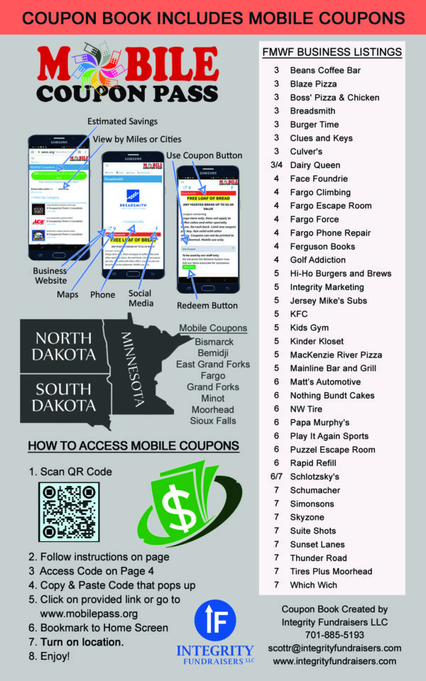 Fargo Moorhead Coupon Book